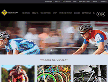 Tablet Screenshot of imcyclist.com